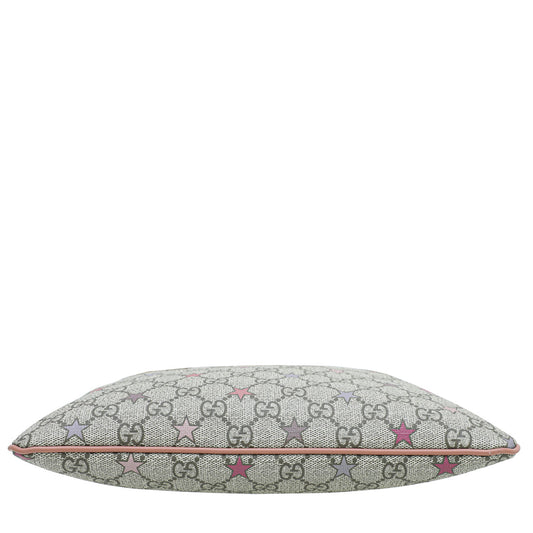 Gucci Bicolor GG Star Flat Messenger Bag