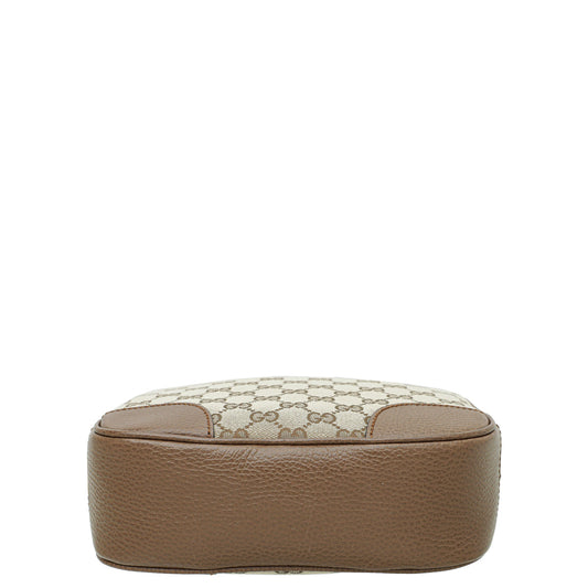 Gucci Brown GG Mini Bree Messenger Bag
