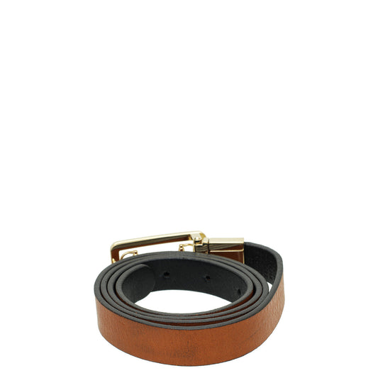 Gucci Bicolor Horsebit Buckle Belt 34
