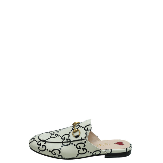 Gucci Bicolor Jumbo GG Princetown Slippers 37