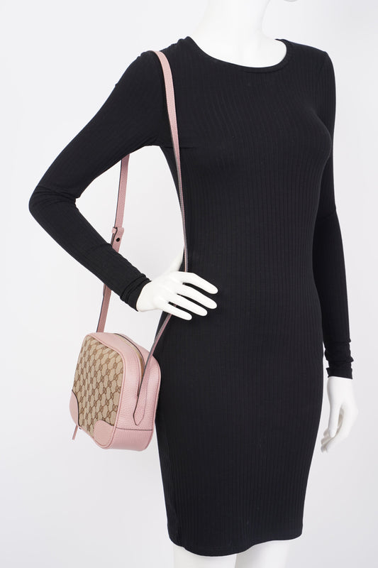Gucci Bree Supreme / Pink Canvas