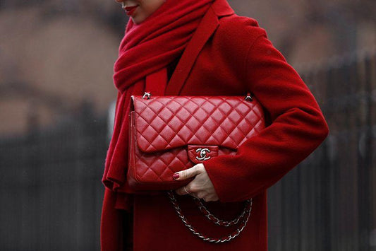 Chanel Classic Clutch With Chain – CWC Lambskin Red SiLouis Vuittoner-Toned