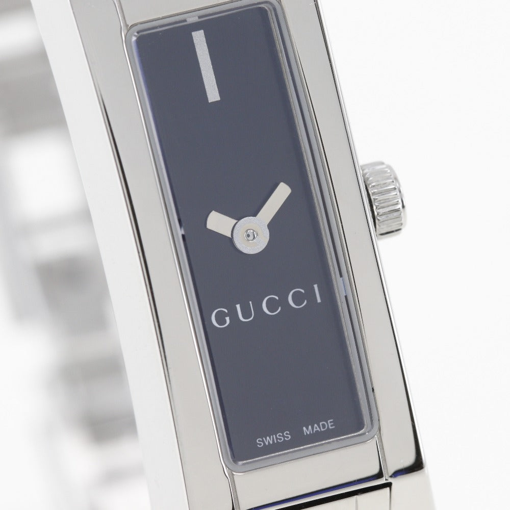 GUCCI Watches Quartz 110 Stainless Steel black black dial Women Used