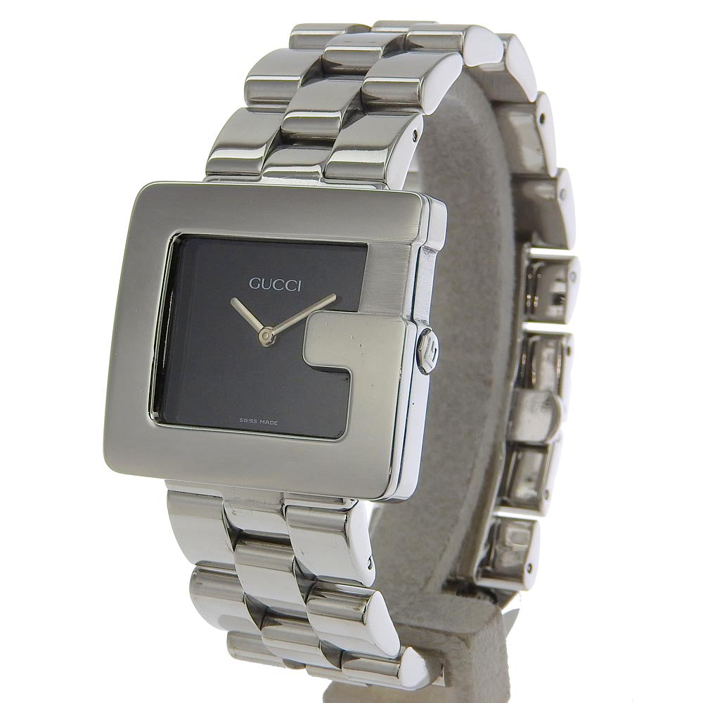 GUCCI Watches Quartz 3600M Stainless Steel black black dial Women Used