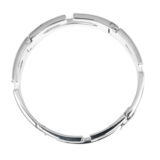 GUCCI bracelet Silver925 Silver Circumference of Wristaround6.7" G logo link Women Used