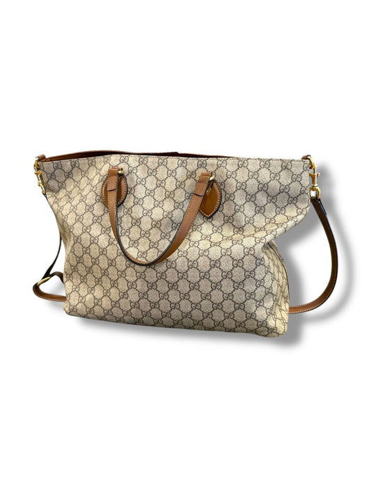 Gucci GG Supreme Embroidered Tote