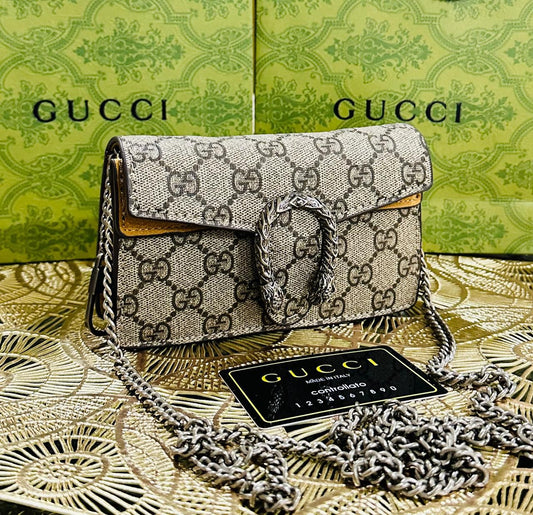 Gucci  Women's Bag with Brand Box (lite brown)