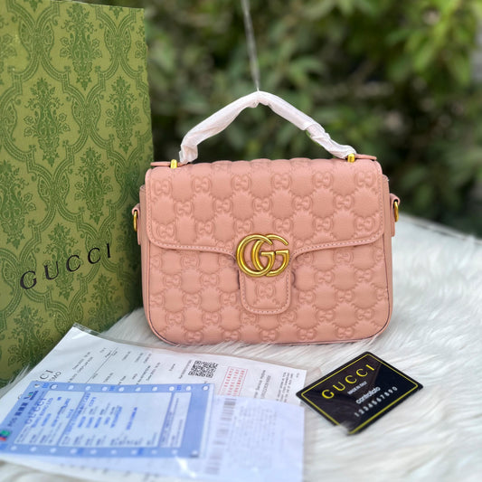 GUCCI Crossbody Bag – Luxury Redefined for the Modern Woman  (Pink)