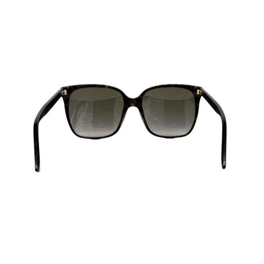 Gucci GG0022S Cat Eye Sunglasses in Havana with Brown Lenses