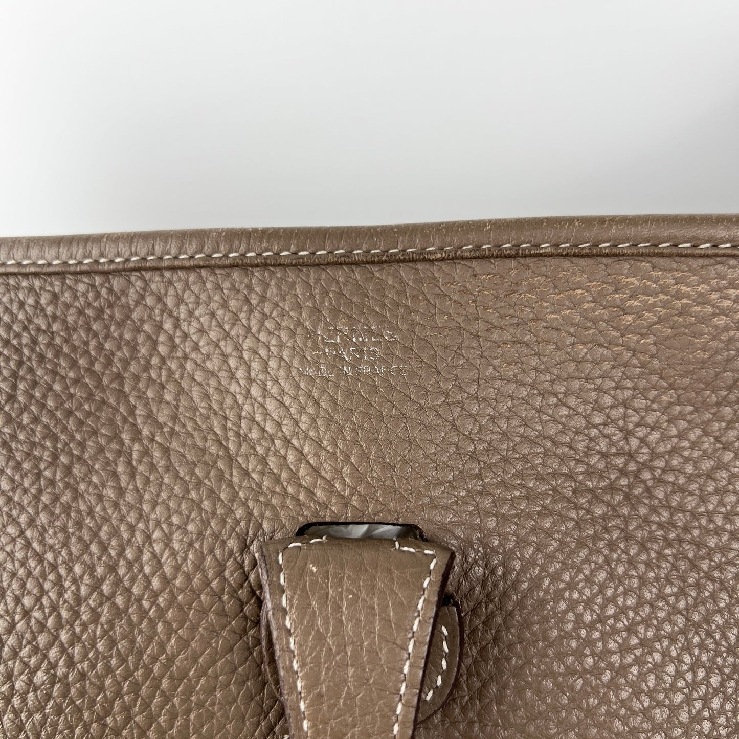 Hermes Evelyne 29 Clemence Etoupe - A Stamp