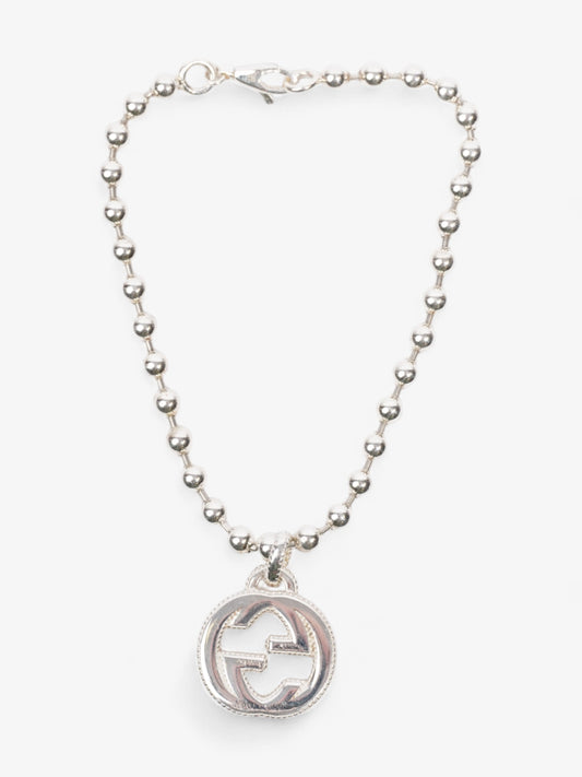 Gucci Interlocking G Bracelet Silver Silver Sterling 18