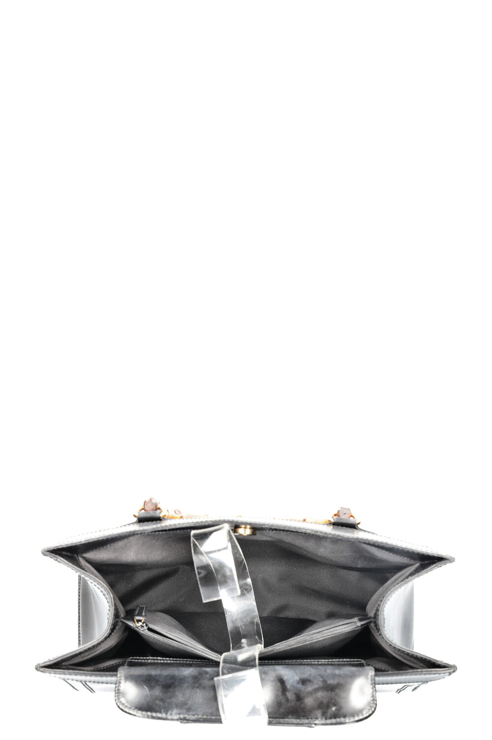 GUCCI Vintage Diana Handbag Black
