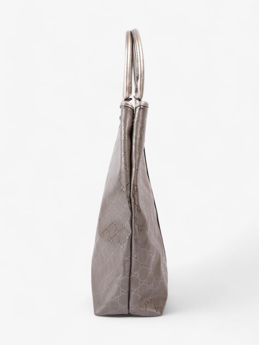 Gucci GG Implement Tote Bag Metallic Pink Canvas