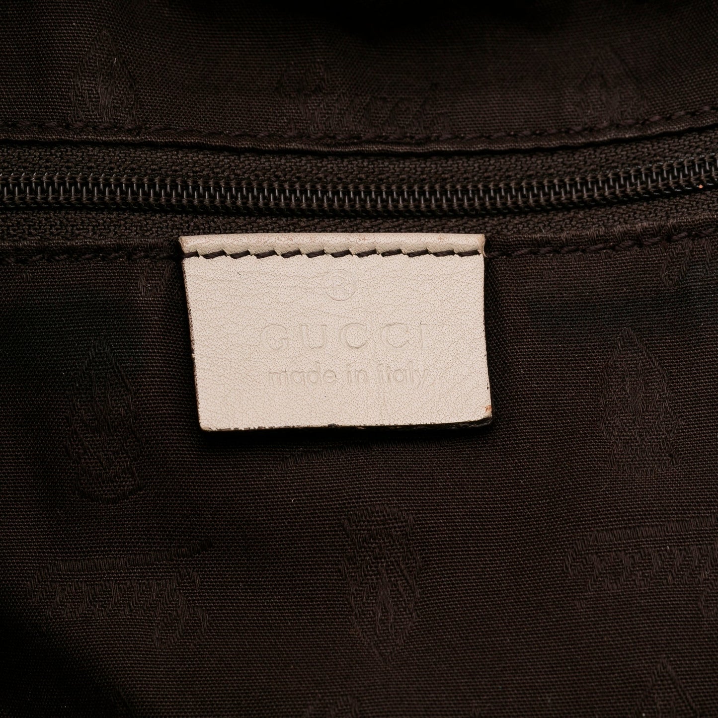 Beige Gucci Guccissima Sukey Tote Bag