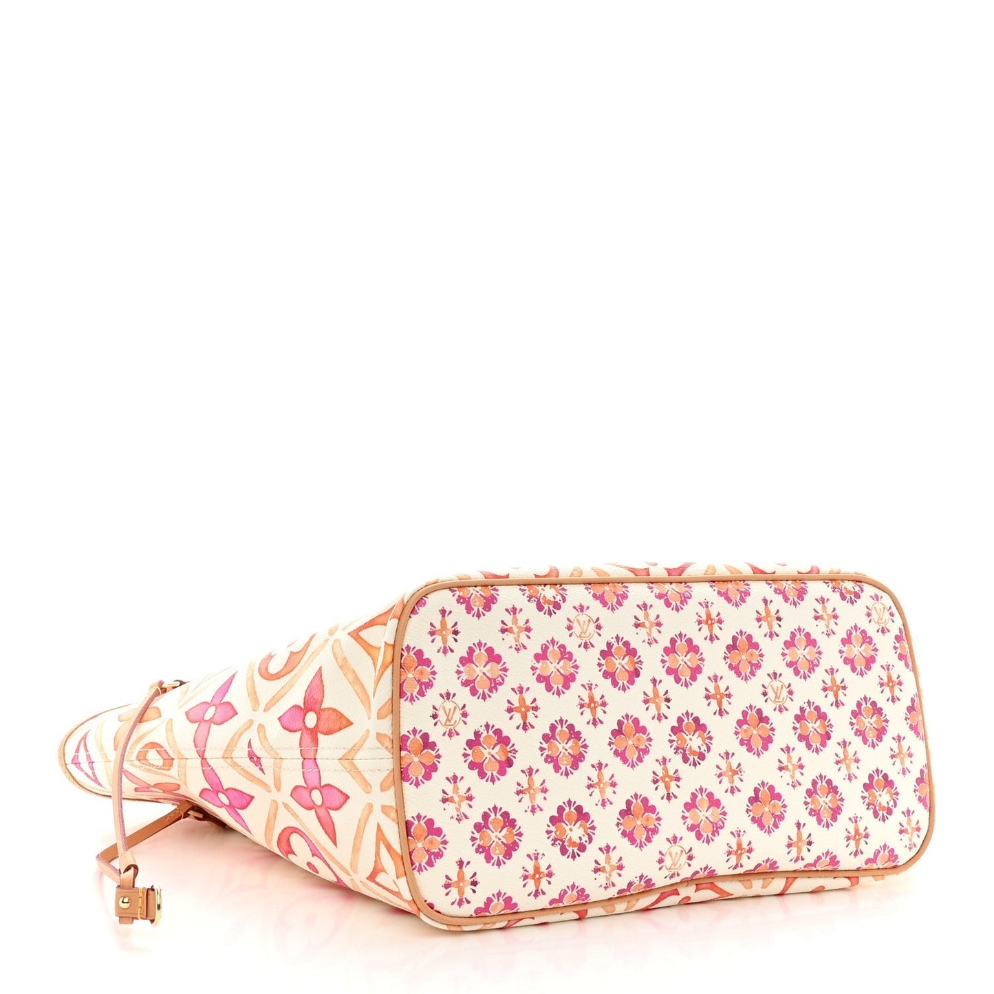 Louis Vuitton By The Pool Monogram Giant 2.0 Neverfull MM With Detachable Pouch Coral
