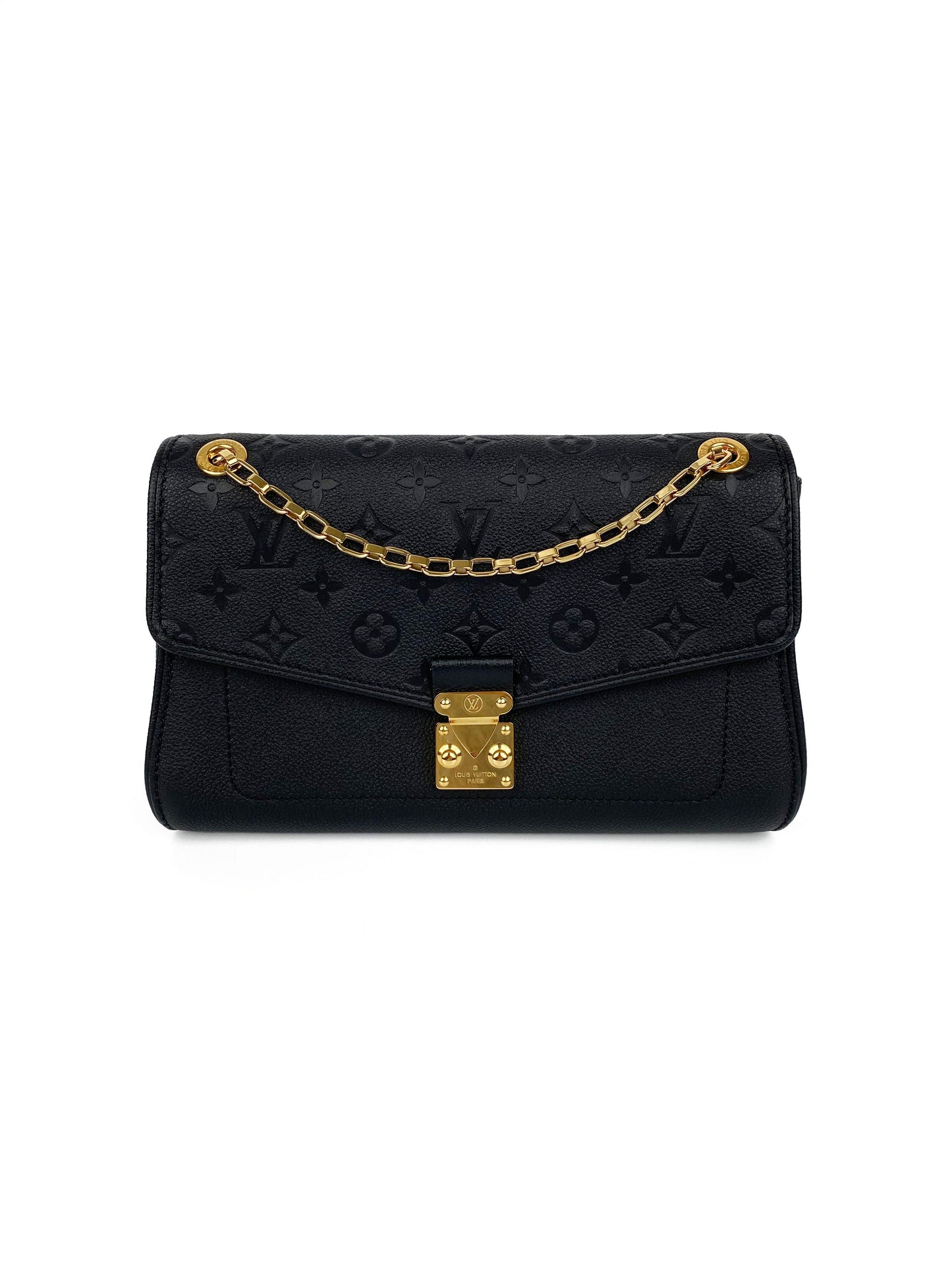 Louis Vuitton Black Saint Germain MM Bag