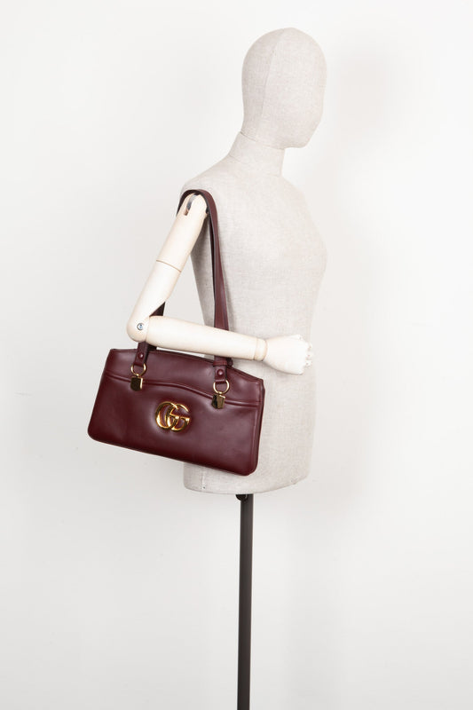 GUCCI Arli Tote Bag Burgundy