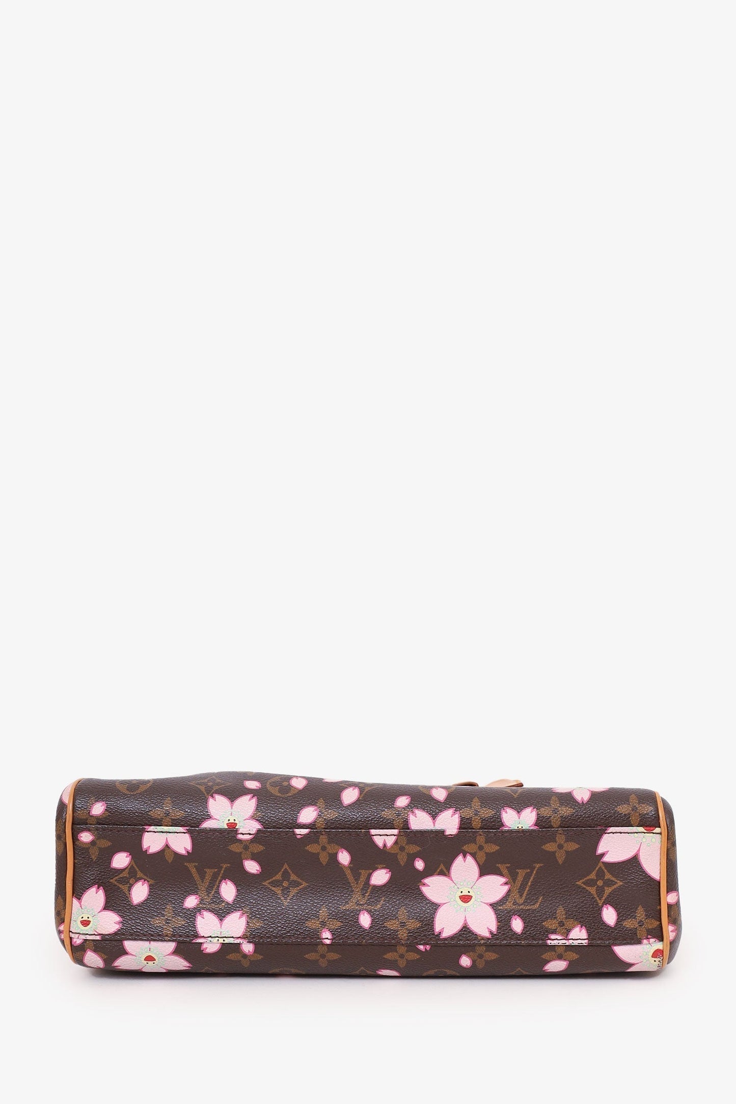 Louis Vuitton 2003 Monogram Cherry Blossom Sac Retro Shoulder Bag (Refurbished)