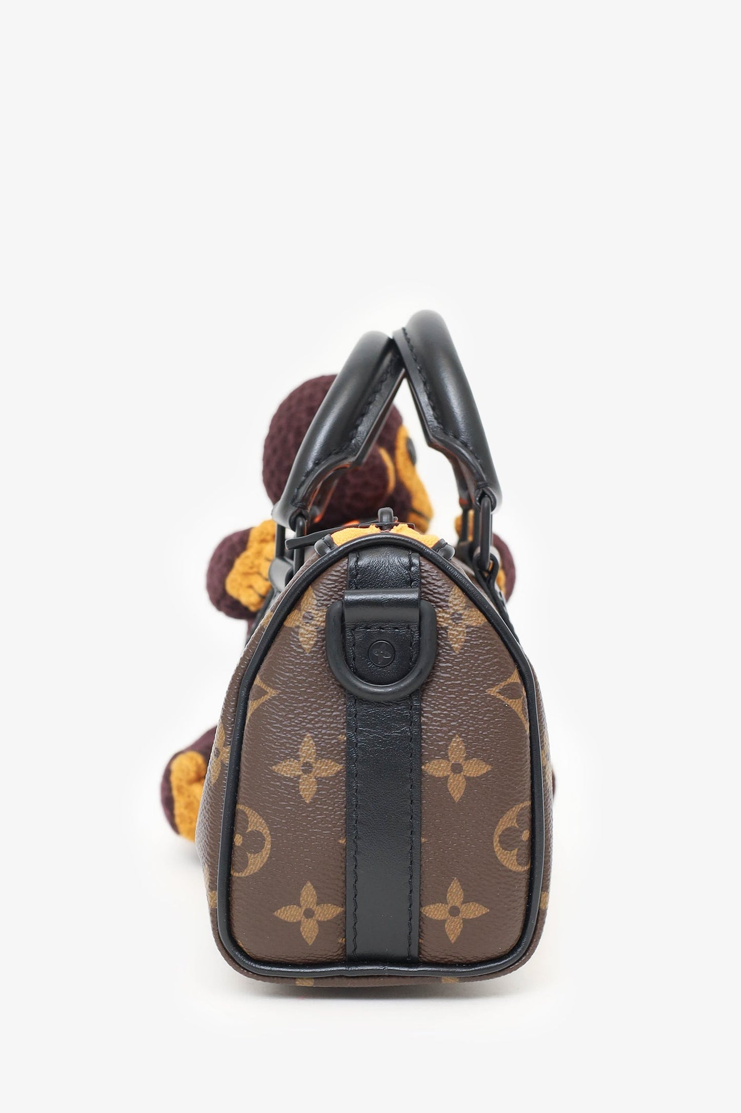 Louis Vuitton 2021 Monogram Keepall X-Small Monkey Puppet LV Friends