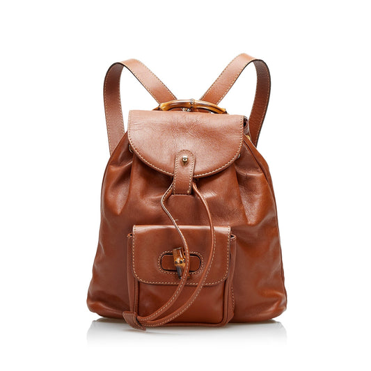 Gucci Bamboo Backpack