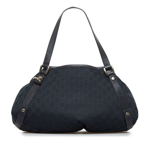 Black Gucci GG Canvas Abbey D-Ring Tote