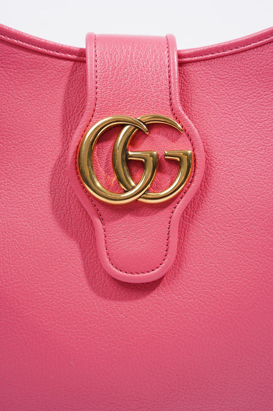 Gucci Aphrodite Pink Leather Medium