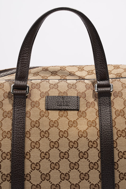 Gucci Carry On Duffle Bag Supreme Canvas