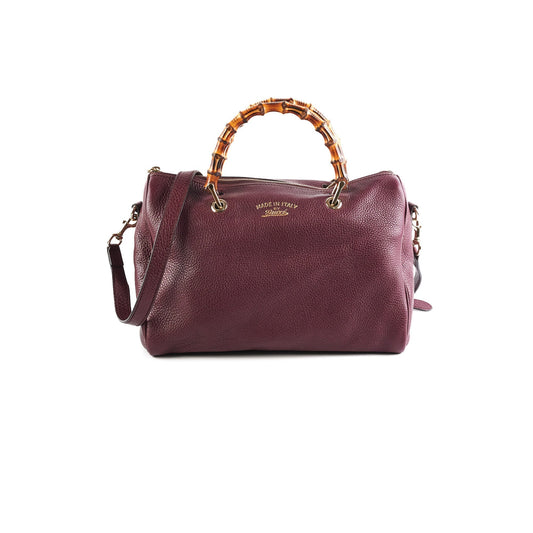 Gucci Bamboo Burgundy Medium