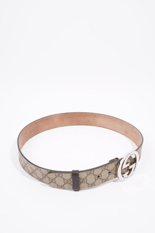 Gucci GG Belt GG Supreme Coated Canvas 95cm 38"
