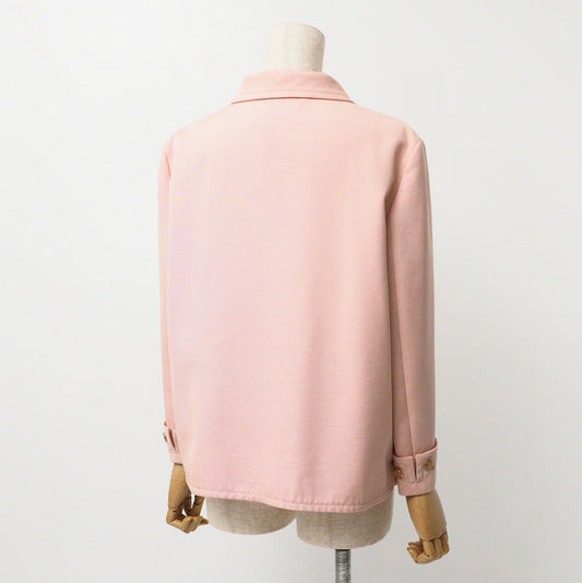 GUCCI Jacket 690932 98% rayon, 2% silk pink 42（170/92Y）
