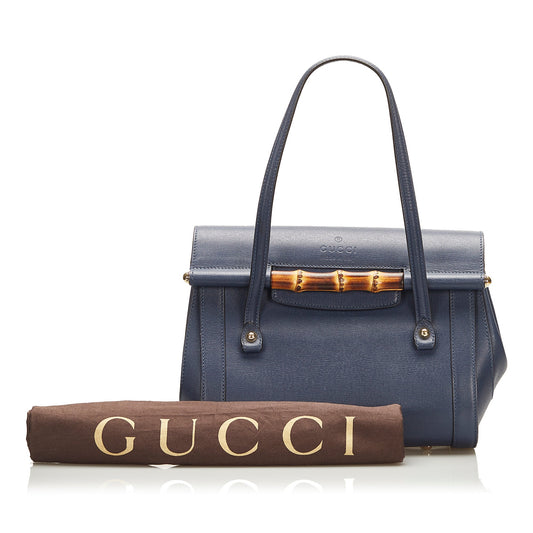 Gucci Bamboo Bullet Top Handle HandBag