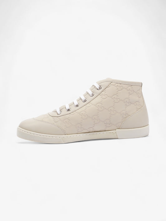 Gucci Guccissma High-tops Beige Leather EU 36 UK 3