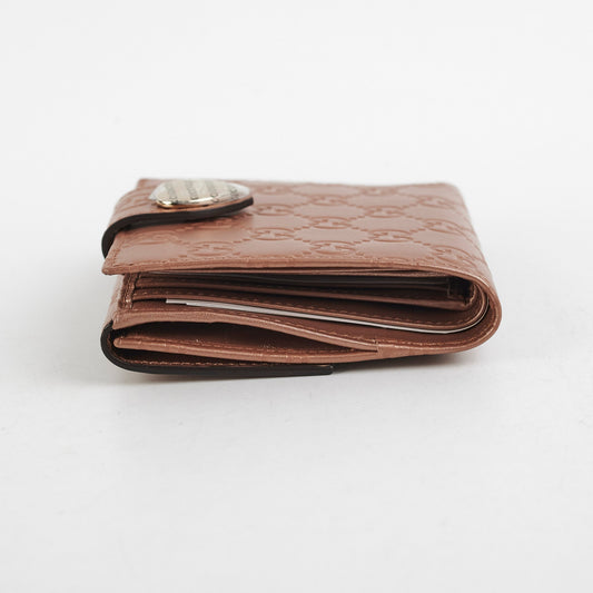 Gucci GG Supreme Wallet Pink