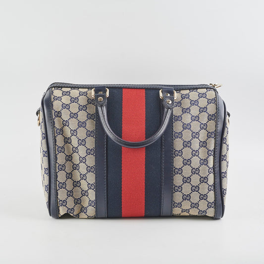 Gucci Boston GG Canvas Bag