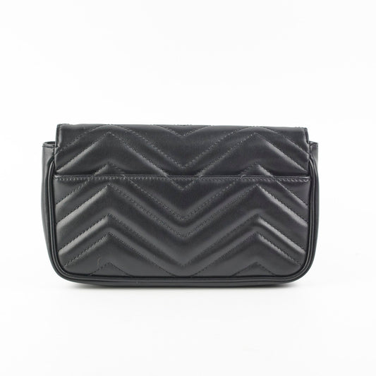 Gucci GG Marmont Matelasse Mini Bag Black