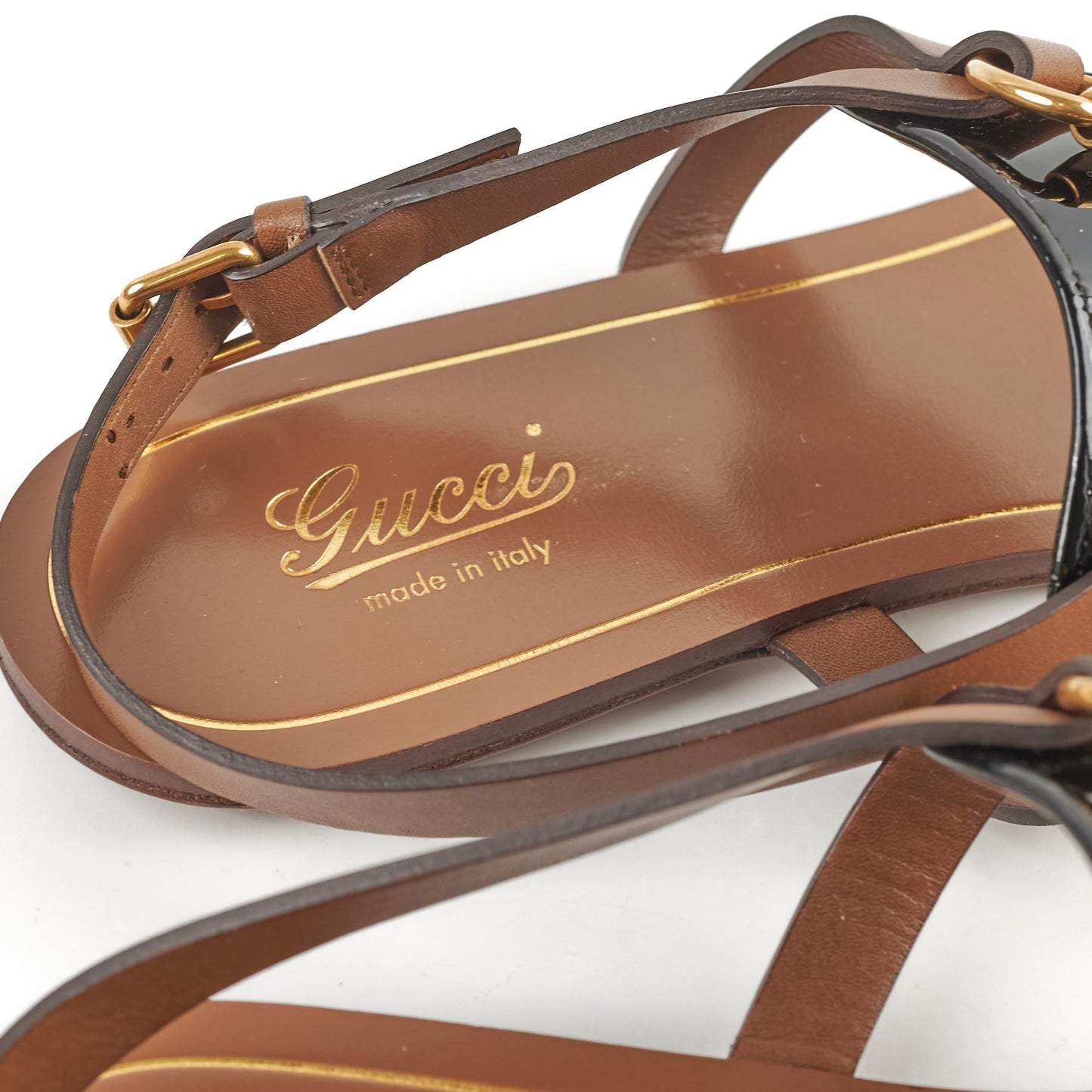 Gucci Horsebit Sandal 38.5