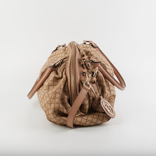Gucci Brown/Pink Tote Bag