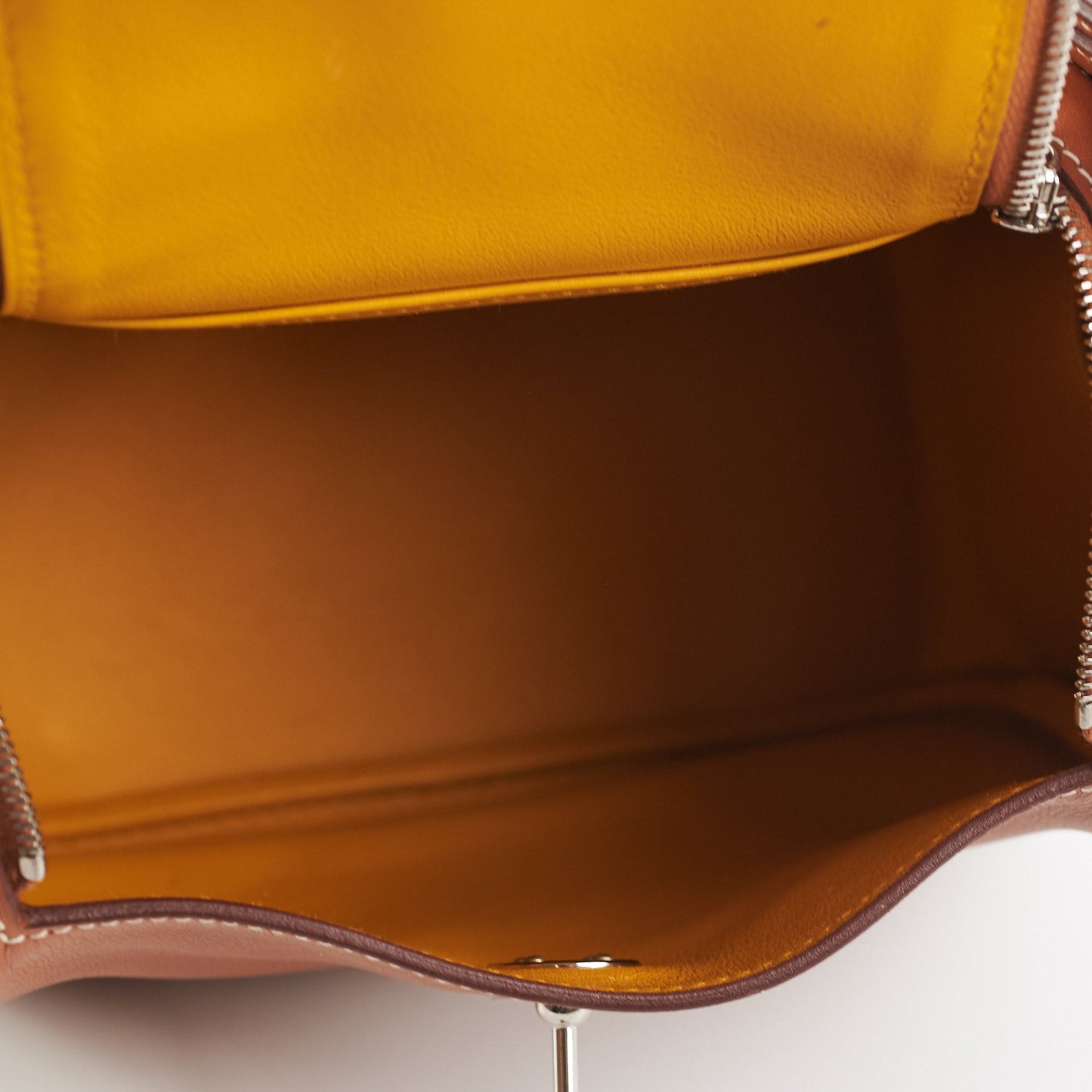 Hermes Mini Lindy Gold/Jaune Ambre