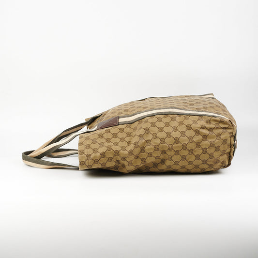 Gucci Canvas Tote Green