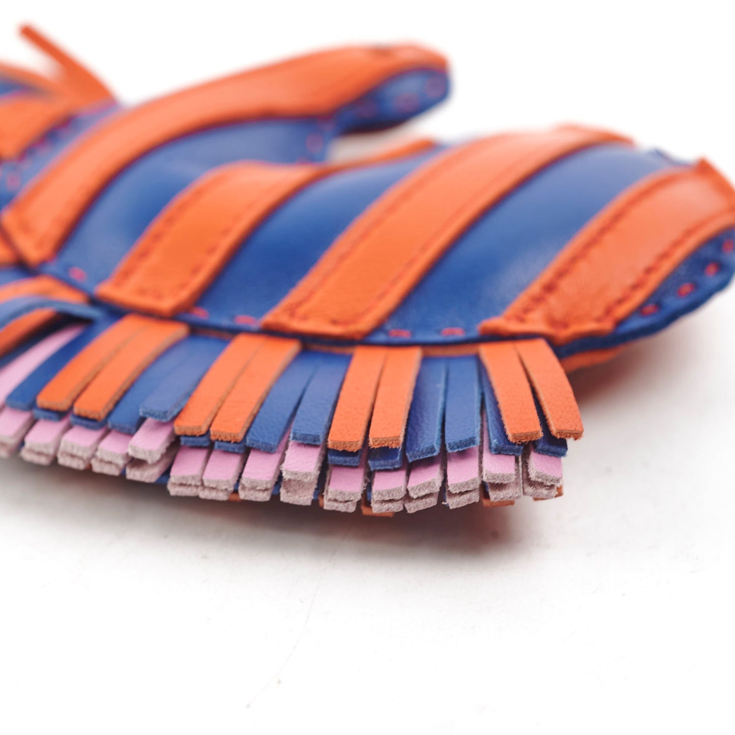Hermes Horsehead Stripe Bag Charm - Z Stamp
