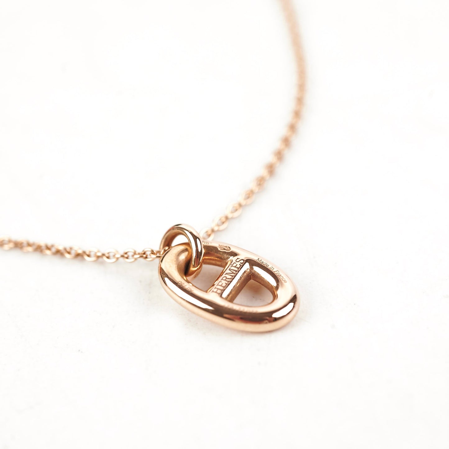 Hermes Farandole 18k Rose Gold Necklace