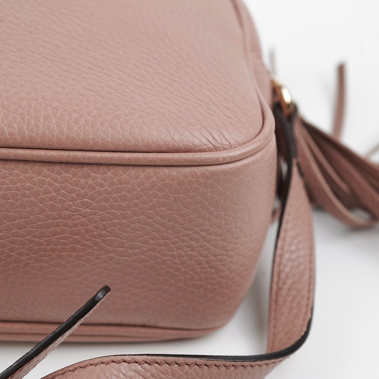 Gucci Soho Disco Dusty Pink Crossbody Bag