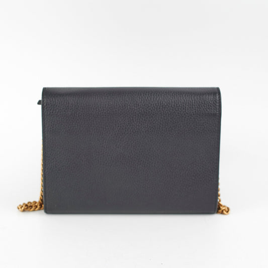 Gucci Black Wallet On Chain