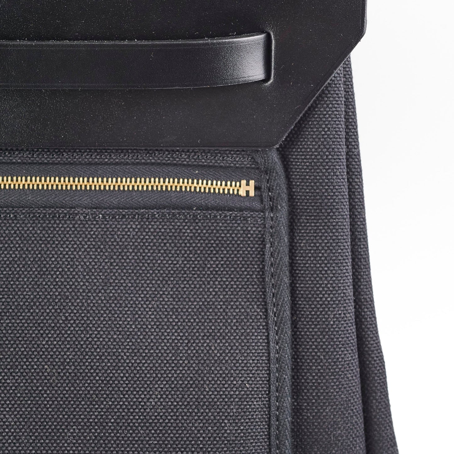 Hermes Herbag 39 Noir - B Stamp