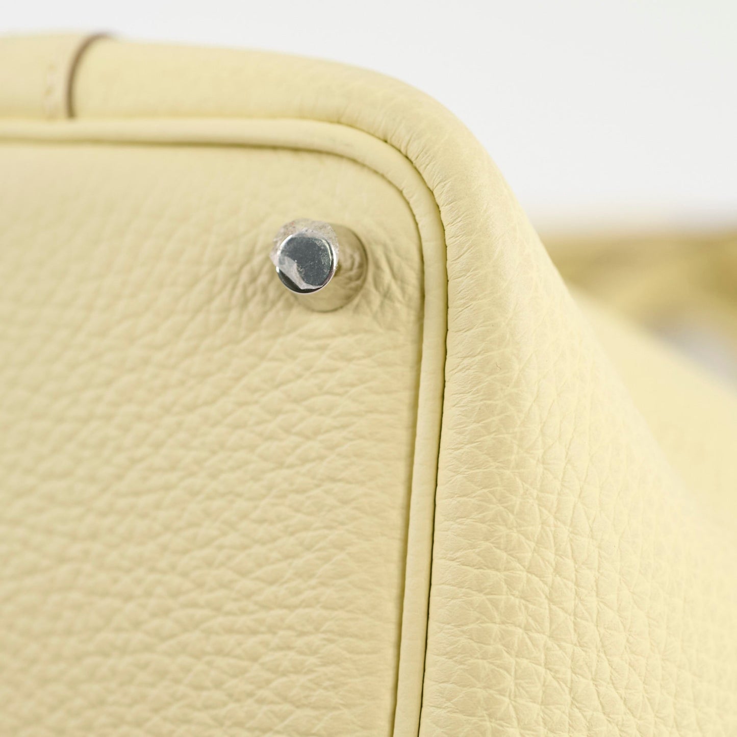 Hermes Mini Picotin 18 Jaune Milton W Stamp 2024