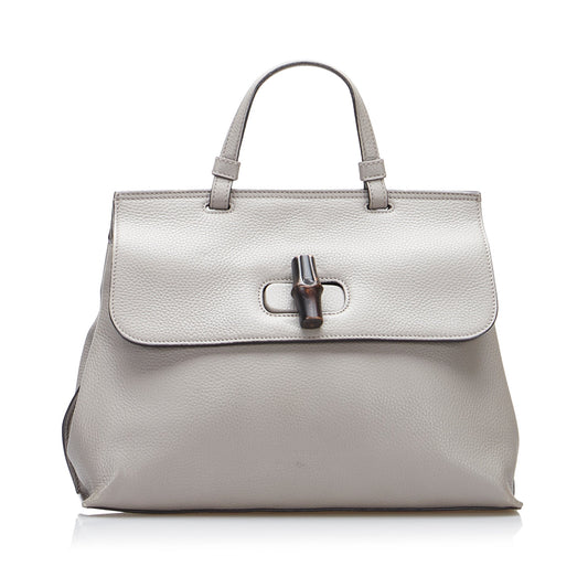 Gucci Bamboo Daily Medium Grey