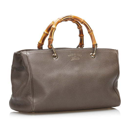 Gucci Bamboo Shopper Medium Brown