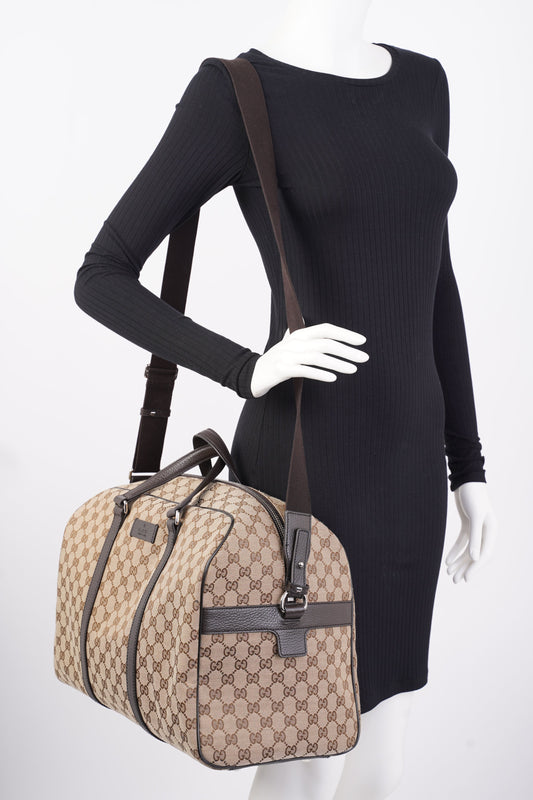 Gucci Carry On Duffle Bag Supreme Canvas