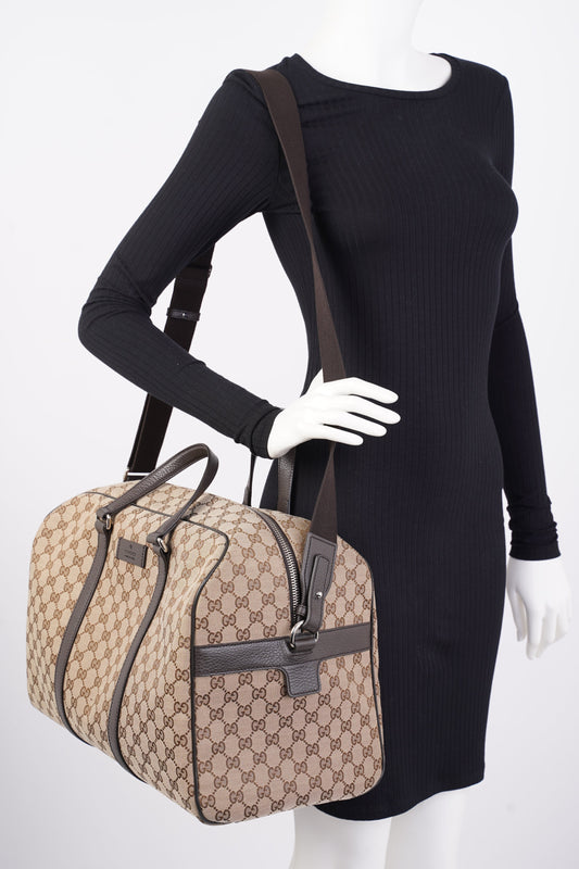 Gucci Carry On Duffle Bag Supreme Canvas