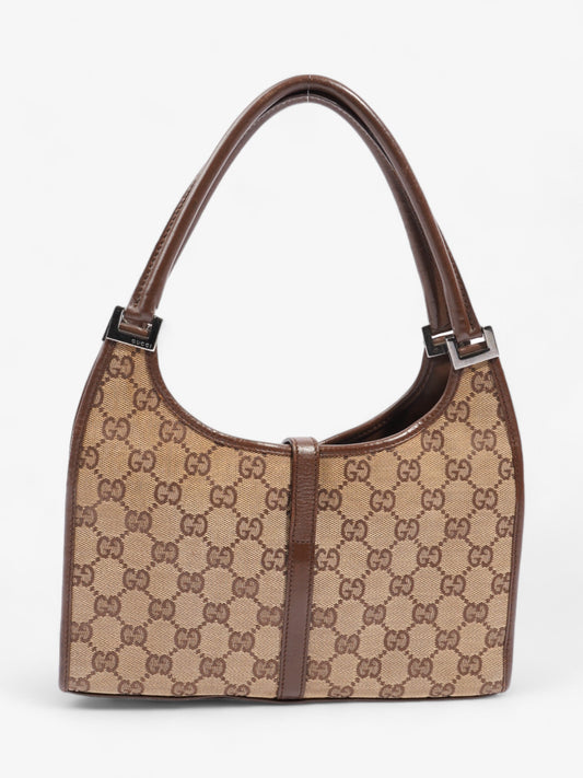 Gucci Jackie Beige / Brown Canvas